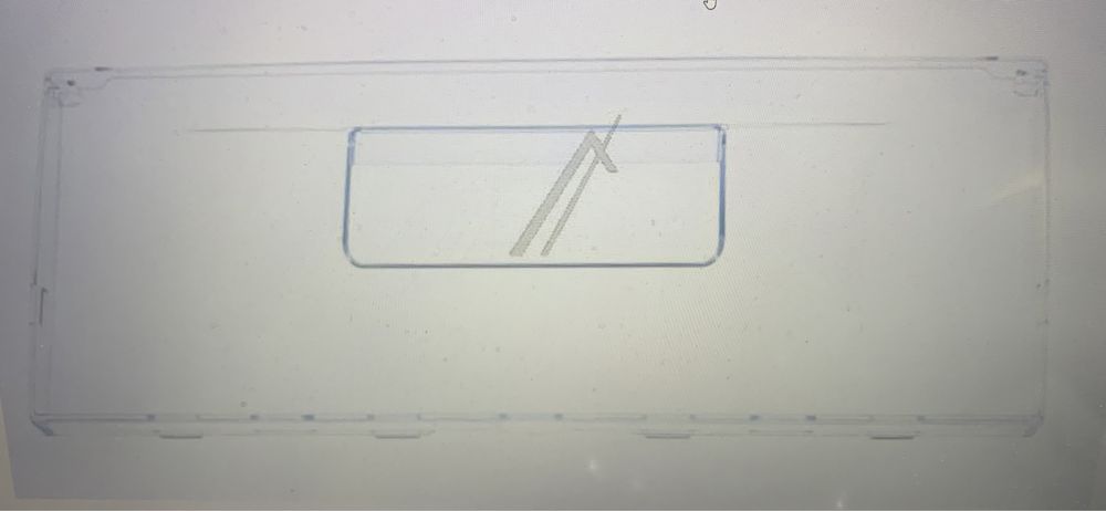 Fata sertar congelator frigider arctic beko 47x19 plastic capac nou