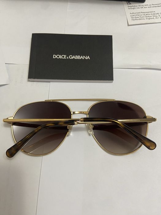 Vand Ochelari soare D&G Aviator model DG2283B 02/13 140 mm, impecabili