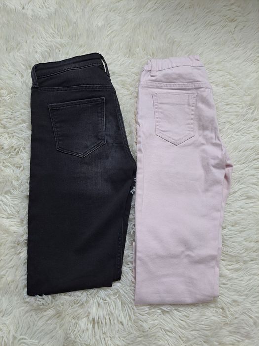 2 чифта дънки- розови и черни