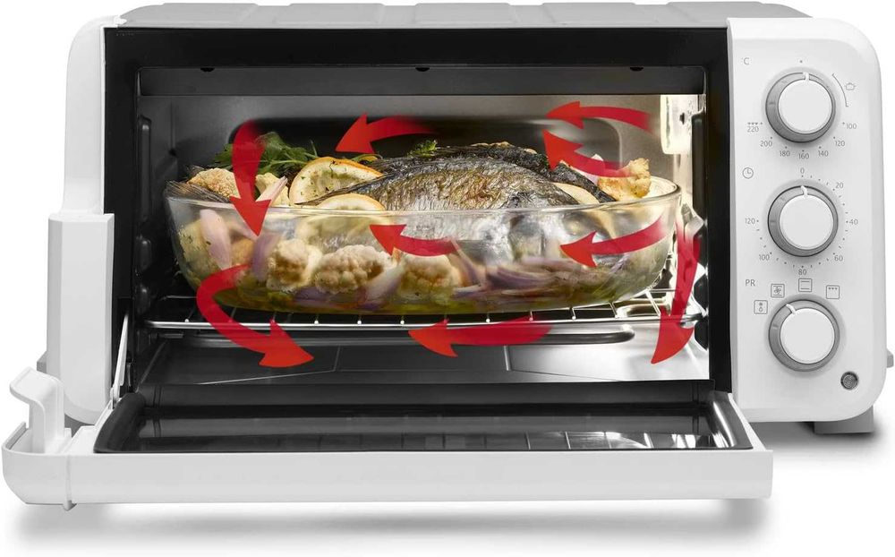 Cuptor DēLonghi EO12512.WG, convecție, 1400 W, 12 litri, sigilat