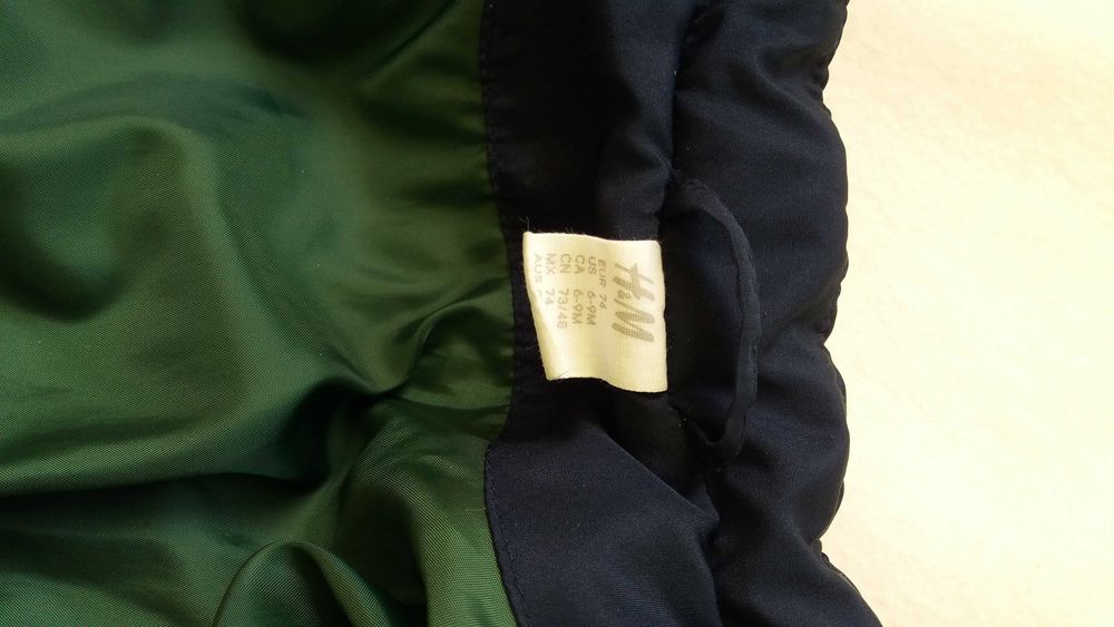 H&M яке, детска долница 80см.