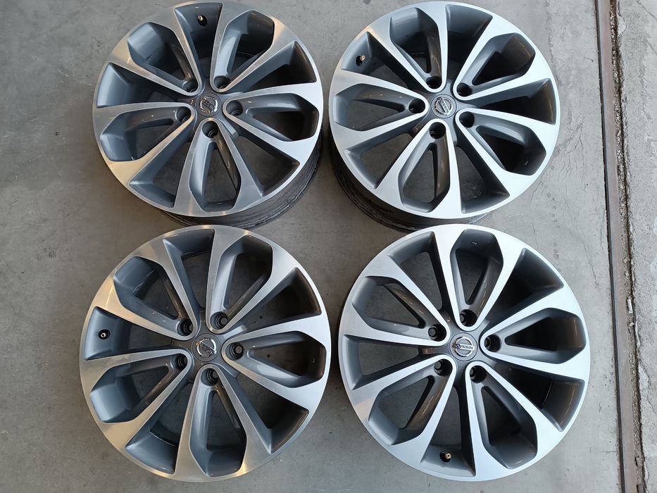 Jante aliaj 5x114.3 r18 Nissan Qashqai , X-Trail , Juke, Dacia Duster,