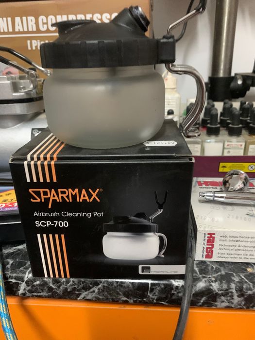 Set complet Aerografie - Compresor + 3 Aerografe + Sparmax+ 42 vopsele