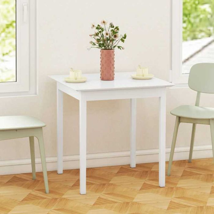 Кухненска маса HOMCOM  Квадратна маса,  75 см x 75 см x 76 см