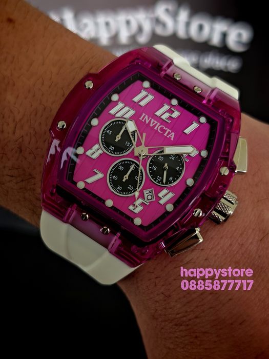 INVICTA Ghost Purple 47 mm, Инвикта нов ръчен часовник
