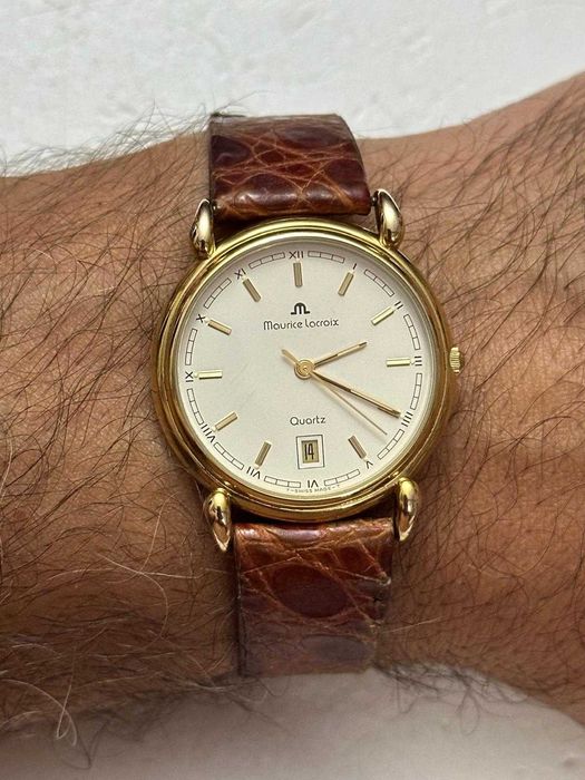 CEAS MAURICE LACROIX - Les Classiques - Ref. 92124 - 34mm - Vintage - Anii 90' - De colectie !