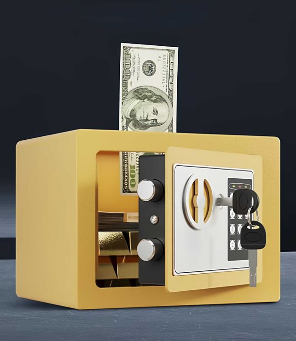 Мини сейфы в наличии/Mini seyflar paroli va kalitli nalichida bor