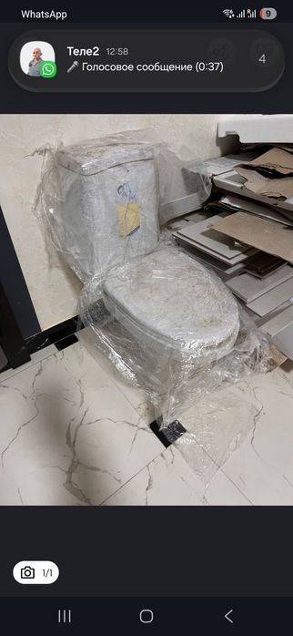 Срочно продам унитаз 10000т