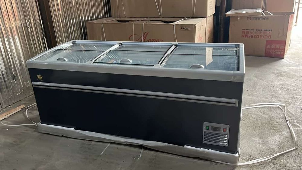 Морозильник овальный стекло со склада