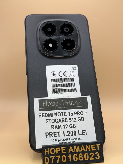 Hope Amanet P7 Redmi Note 15 Pro 512 Gb