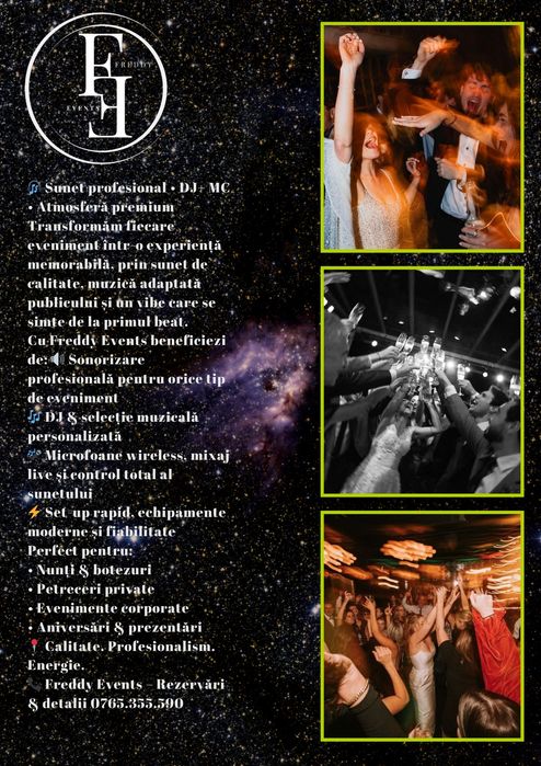 Majorat,  Botez, Nunta,  Private Party!