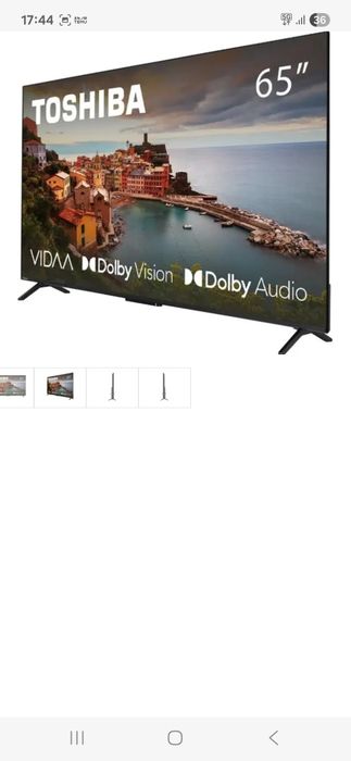 Vând tv start Toshiba 165 cm