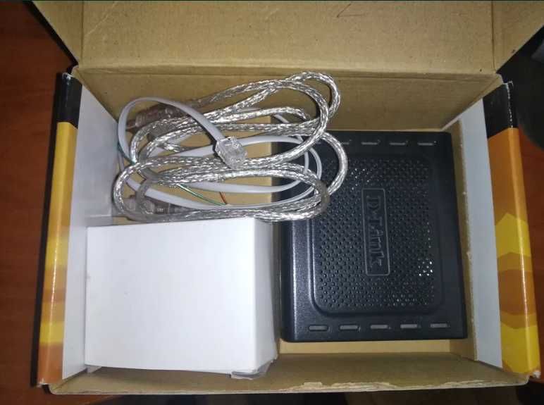 Продам adsl2+ модем D-link DSL-2520U