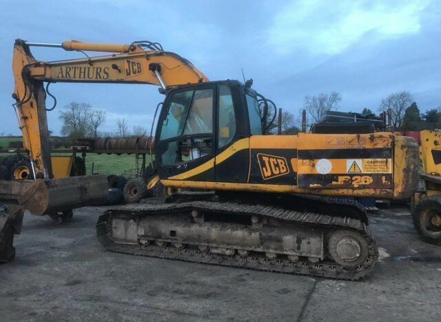 Dezmembrez excavator JCB JS260, JS240, JS290, JS300, JS330 – piese