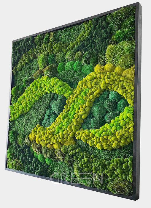 Мох Фитостены Вертикальное озеленение 

акцент для вашего интерьера! О