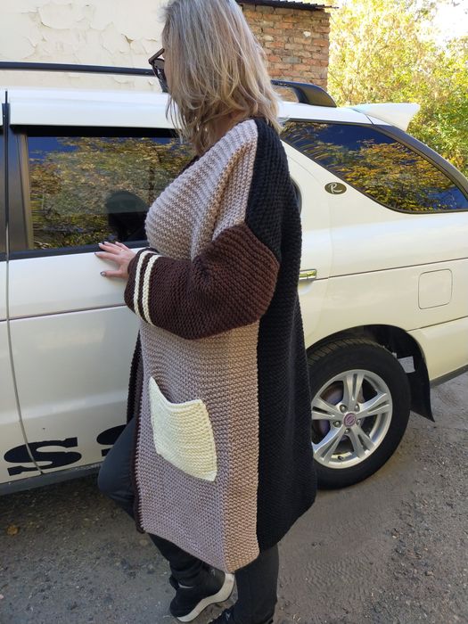 Кардиган ручной работы