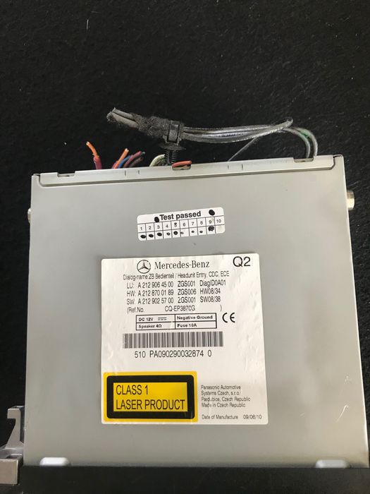 Навигация W204 W212