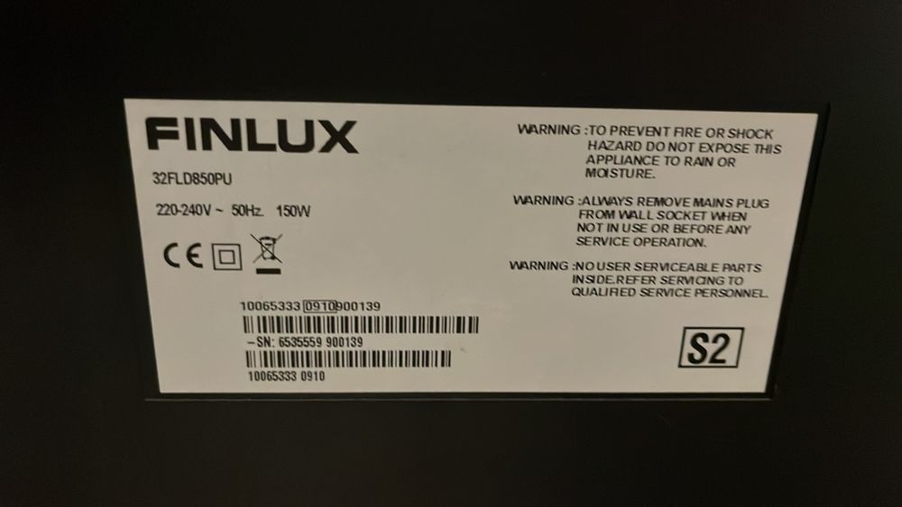 Телевизор Finlux 32inc 82см и Те