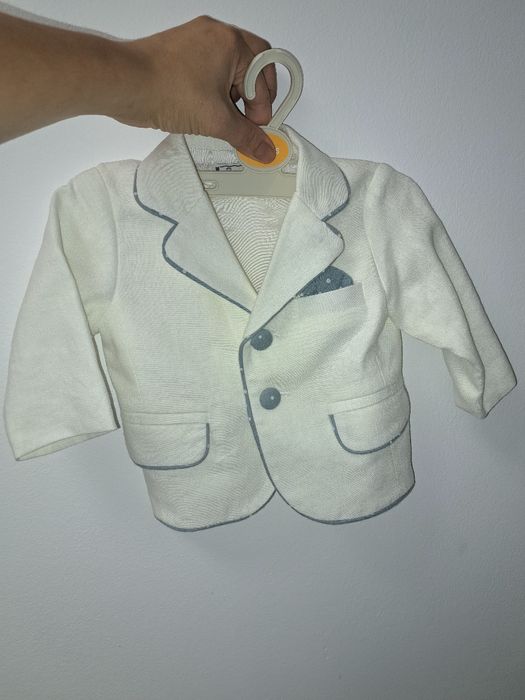 Vand costumas alb/bleu de in