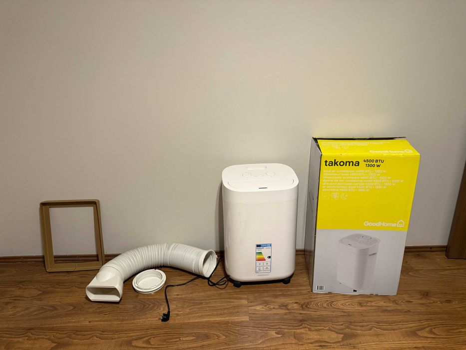Aer condiționat mobil GoodHome Takoma 4500 BTU / 1300W – stare ca nou