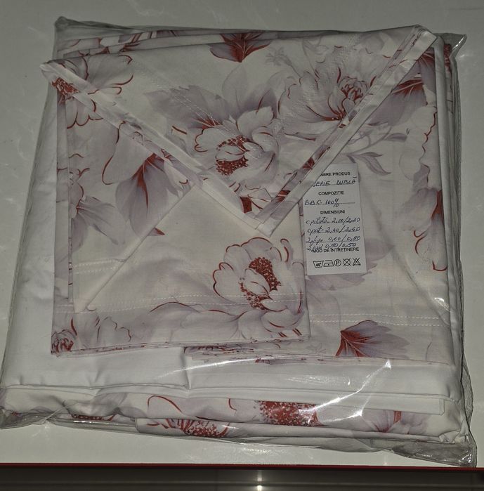 Set lenjerie dubla bbc100%