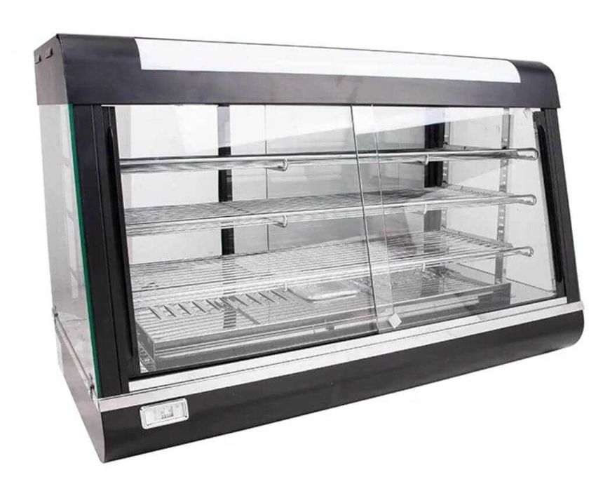 Vitrina electrica calda 1.2m iluminat led -TRANSPORT GRATUIT