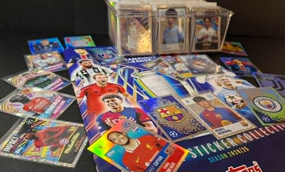 Topps UCL 2024/2025 - peste 500 de stickere