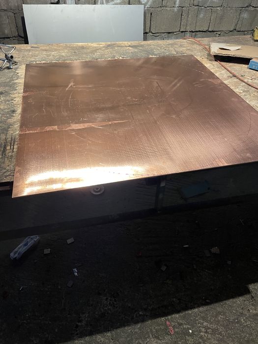 Tabla de alama si de cupru