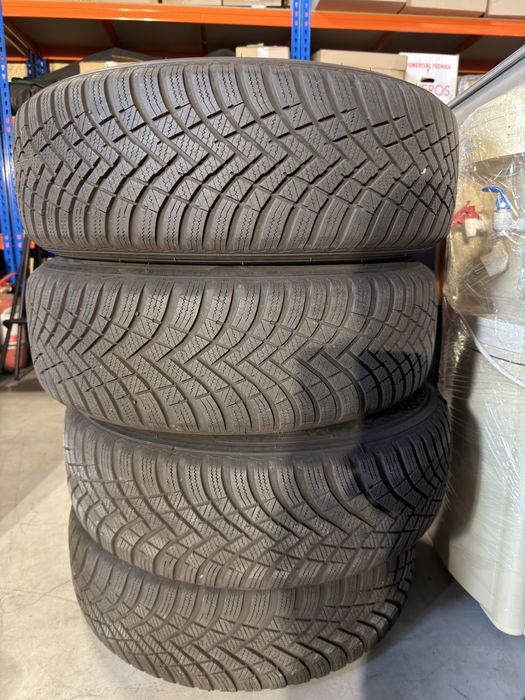 Anvelope iarna cu jante de tabla 205/60 R16 Hankook winter i cept RS3