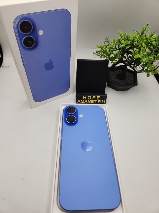 Hope Amanet P11-Iphone 16 /128gb/Bat 100-109cicl/Fullbox/Ca nou