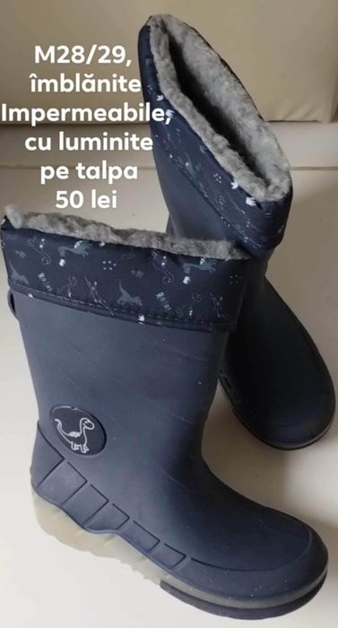Cizme ploaie copii
