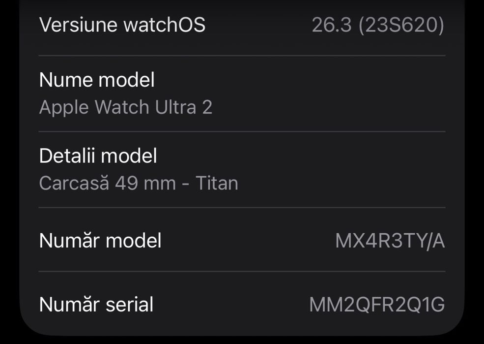 Apple Watch Ultra 2 Black Titanium  49mm