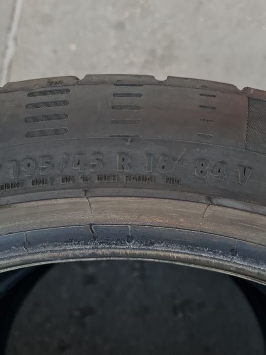 Летни гуми 2 броя CONTINENTAL ContiEcoContact5 195 45 R16