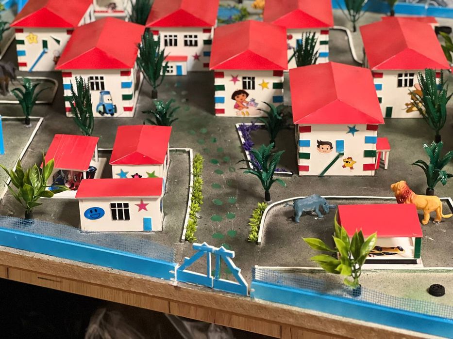 Har xil turdagi maketlar yasash uy, bog'cha, maktab va boshqa xildagi