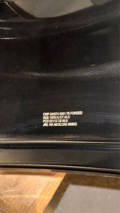 Диски Brabus r19 разноширокие с резиной