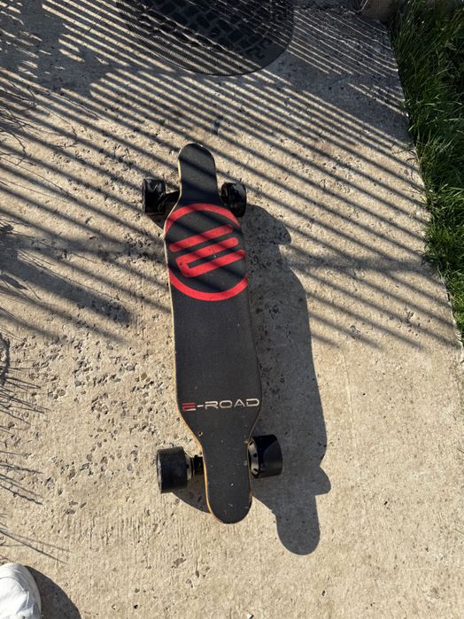 E road electric longboard skateboard 35 km/h