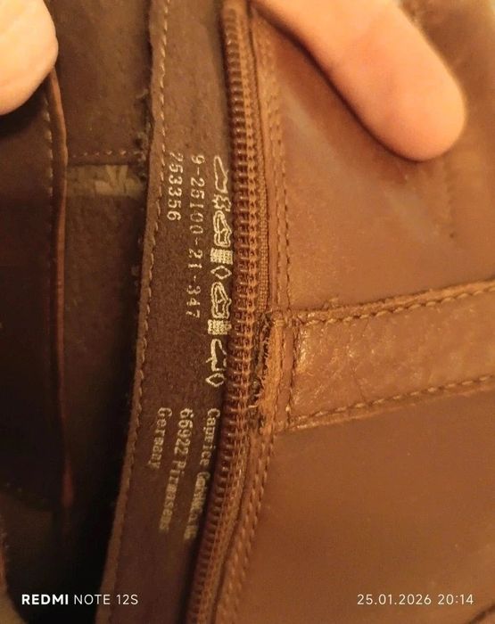 Ghete din piele Caprice Nr 39