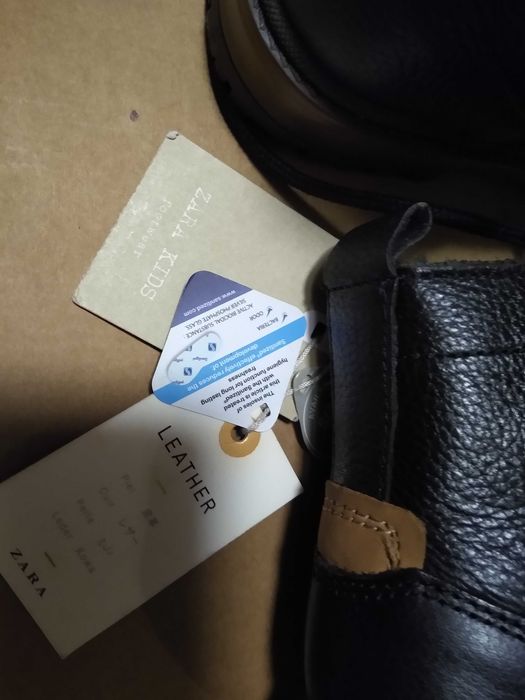 ZARA Естествена кожа -30 размер