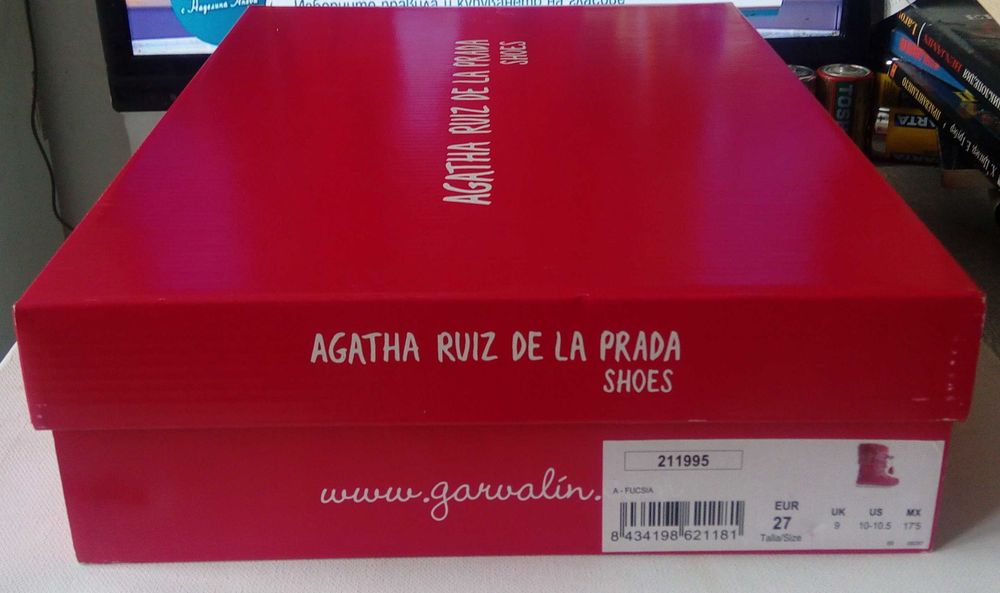 Детски ботуши апрески розови за момиче зимни боти момичешки