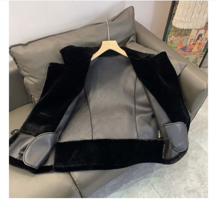 Дубленка из эко меха