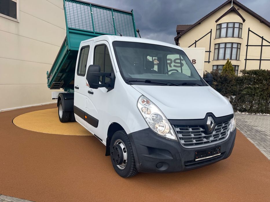 Renault Master Doka 7LOCURI  BASCULABIL PUNTE DUBLA Renault Master Doka 2.3DCI, 163CP, Clima, Pilot, Computer, Carlig