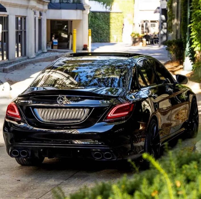 PSM Спойлер Багажник Mercedes W205 C-Class – Черен Гланц НАЛИЧНИ!!