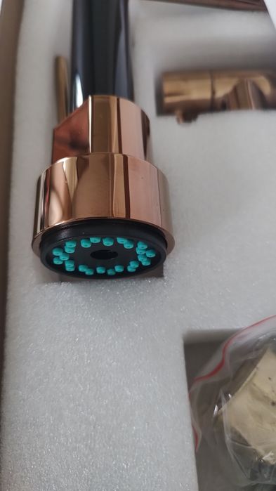 Смесител за кухня - rose gold