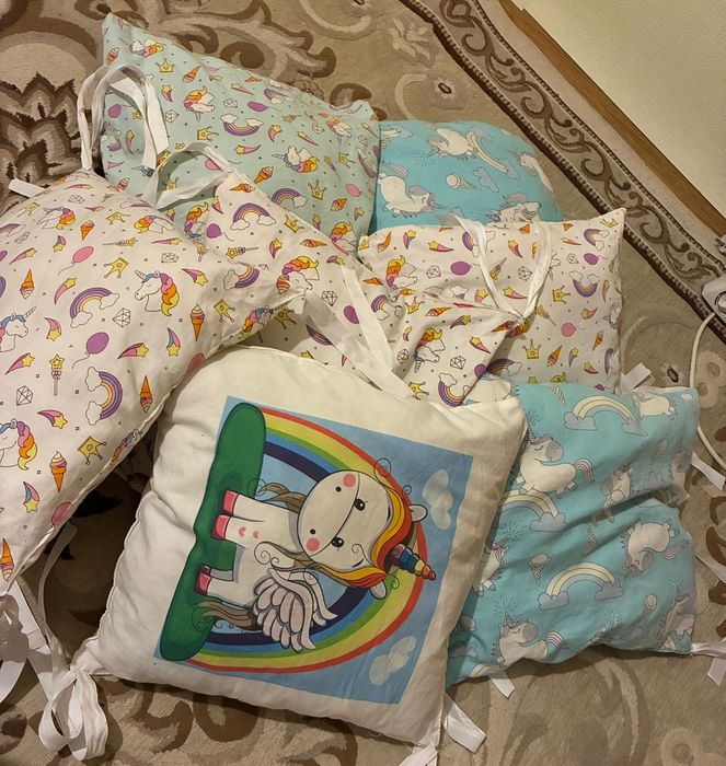 Бортики на кроватку и одеало