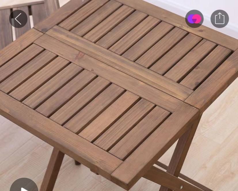 Стол и стуля для летника