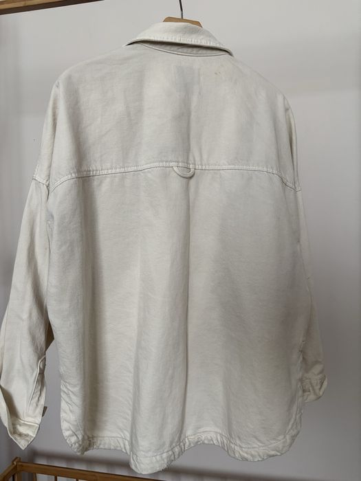 Женская джинсовая рубашка, оверсайз