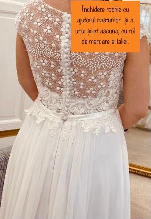Rochie de mireasa și accesorii disponibile la cerere