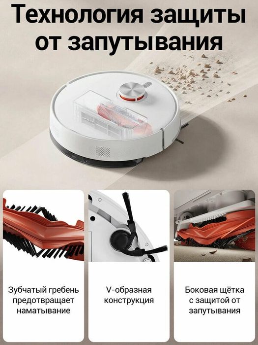 Робот-пылесос Xiaomi Robot Vacuum S40 EU (OV81) белый