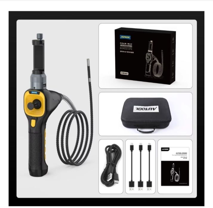 Продаю Launch-сканер, эндоскоп и камеры 360°