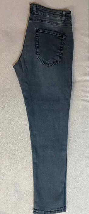 Blugi gri slim fit